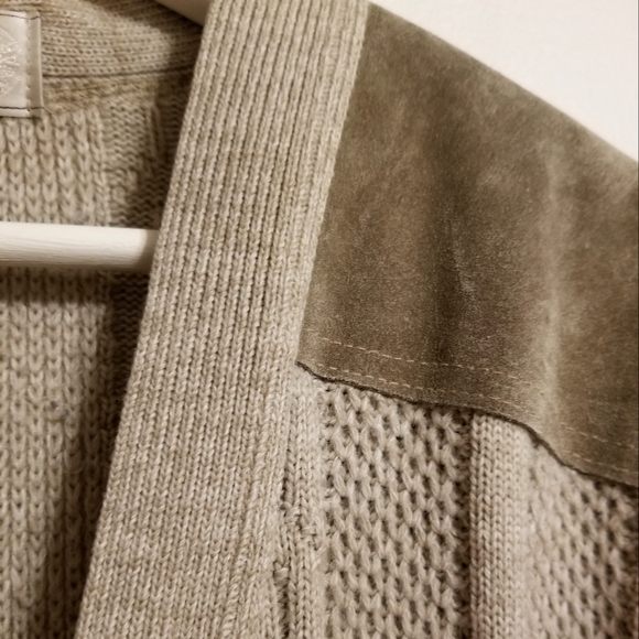 Vintage Oversized Grandpa Cardigan - beige - Picture 3 of 7